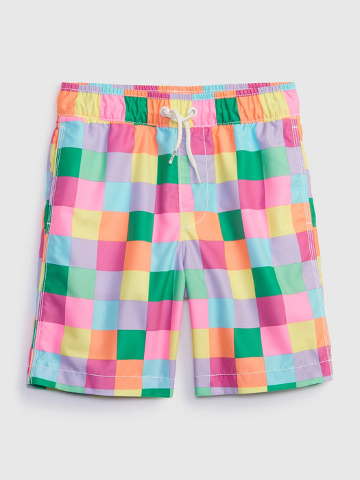 Kids 100% Recycled Swim Trunks