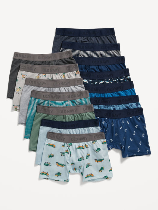 Boxer-Briefs Underwear Variety 14-Pack for Boys