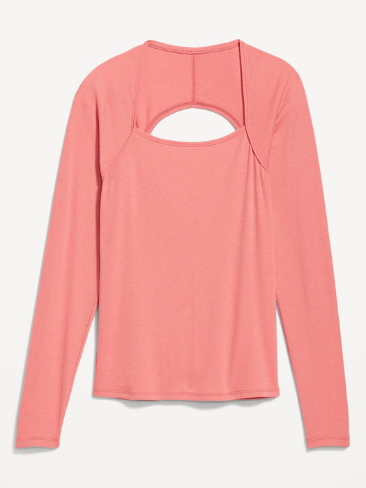 UltraLite Rib-Knit Bolero Top for Women