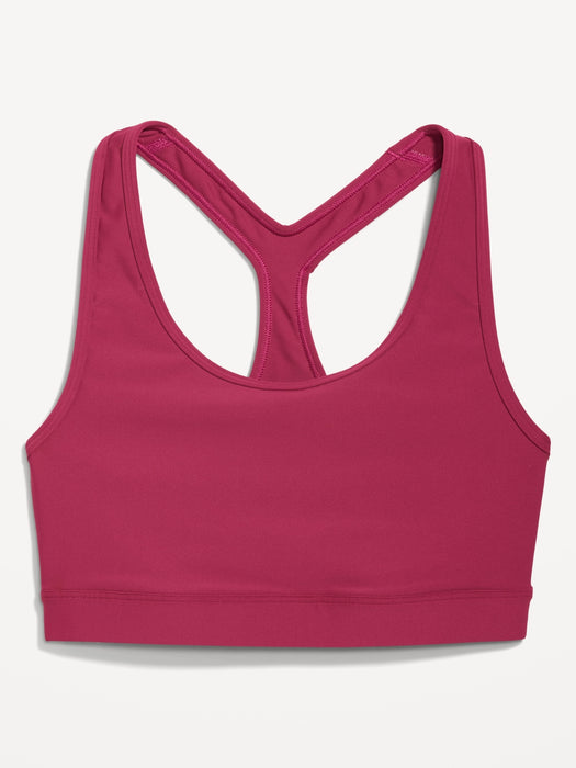 Medium-Support PowerSoft Racerback Sports Bra for Women