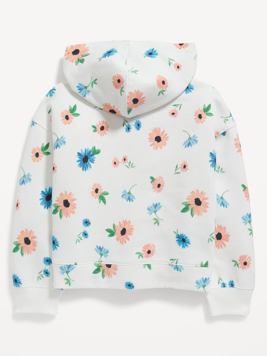 Vintage Slouchy Pullover Hoodie for Girls