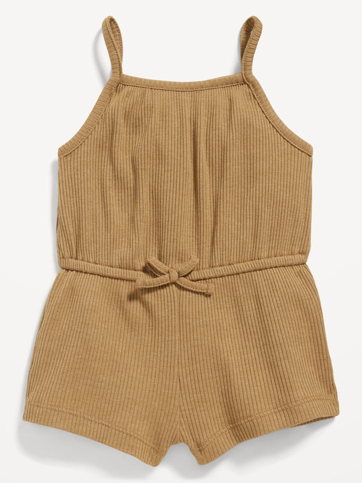 Sleeveless Rib-Knit Romper for Baby