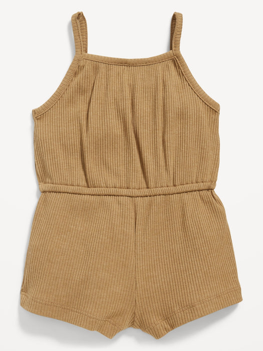 Sleeveless Rib-Knit Romper for Baby