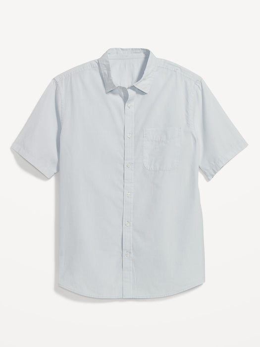 Regular-Fit Everyday Poplin Shirt for Men