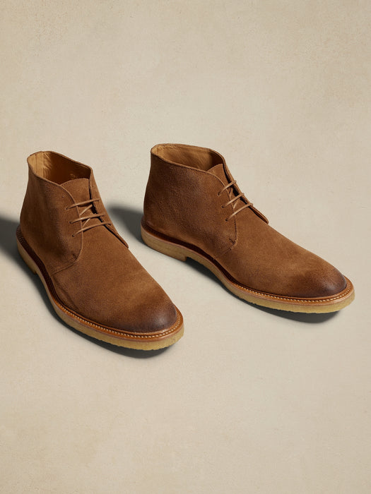 Owen Suede Chukka with Crepe Sole