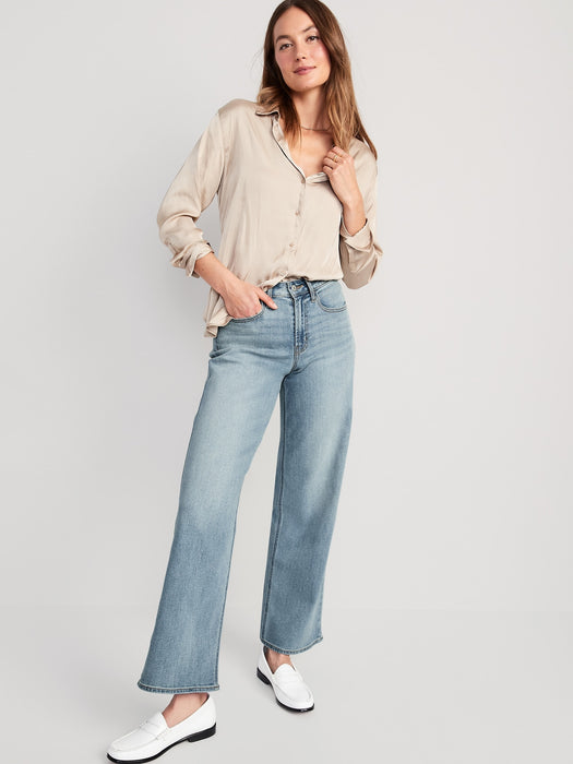 High-Waisted Wow Wide-Leg Jeans for Women