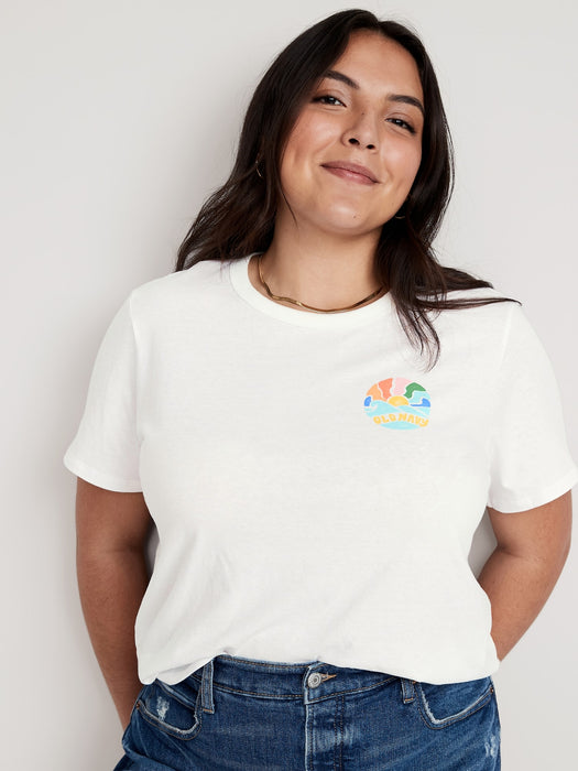 EveryWear Logo Graphic T-Shirt for Women