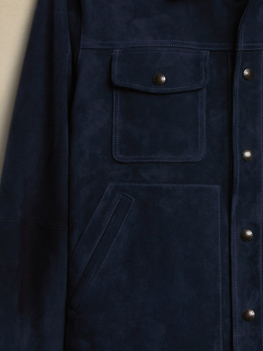 Suede Trucker Jacket