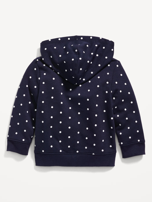 Unisex Printed Zip Hoodie for Toddler