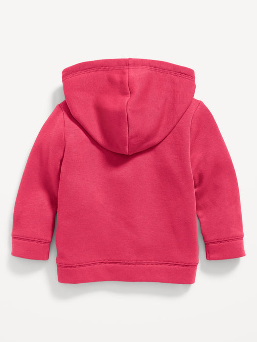 Unisex Logo Zip-Front Hoodie for Baby