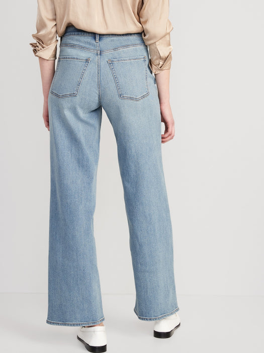 High-Waisted Wow Wide-Leg Jeans for Women