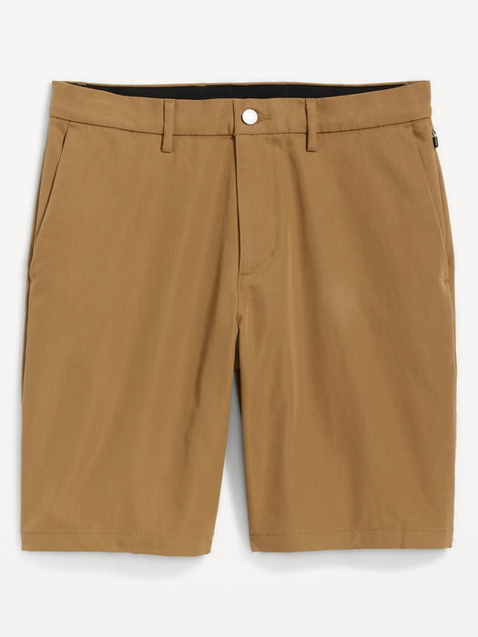 Slim Ultimate Tech Chino Shorts for Men -- 9-inch inseam