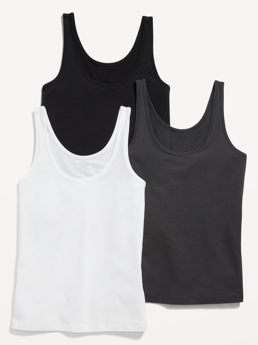 First-Layer Tank Top 3-Pack for Women