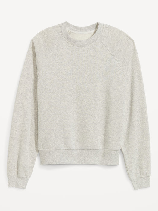 Heathered Vintage Fleece Sweatshirt for Women