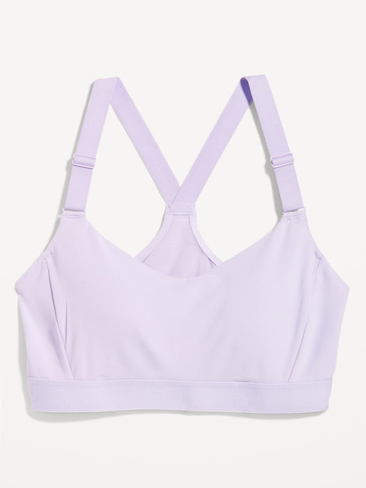 Medium Support PowerSoft Adjustable-Strap Sports Bra XS-XXL