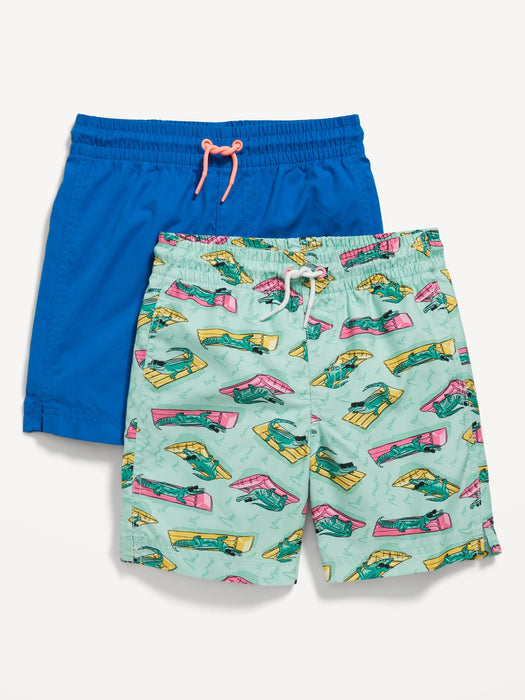 2-Pack Swim Trunks for Boys