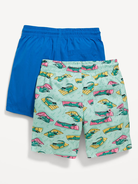 2-Pack Swim Trunks for Boys