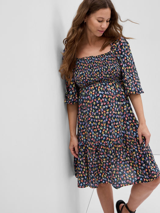 Maternity Smocked Dress