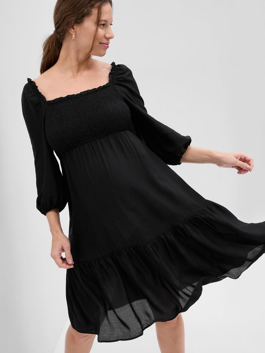 Maternity Smocked Dress