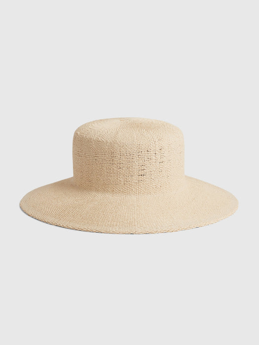 Structured Straw Hat
