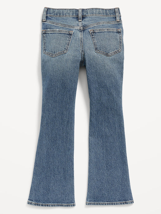 High-Waisted Built-In Tough Flare Jeans for Girls