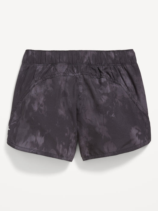 Dolphin-Hem Run Shorts for Girls