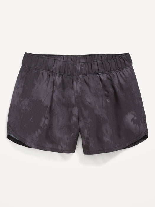Dolphin-Hem Run Shorts for Girls