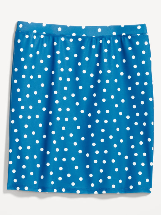 High-Waisted Tube Swim Skirt for Women