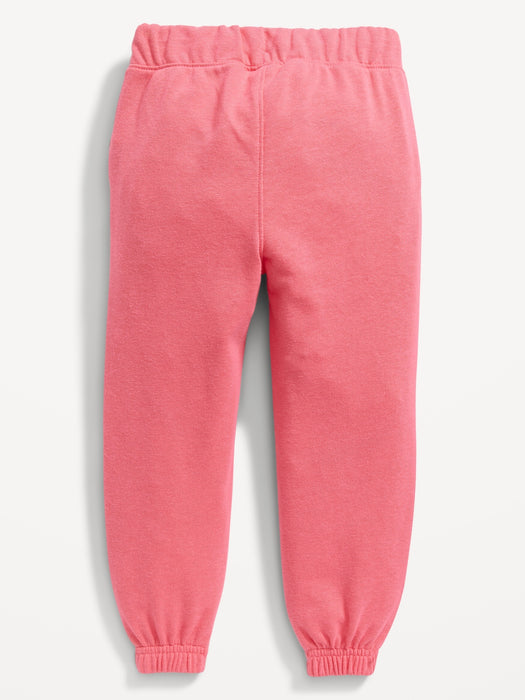 Unisex Cinched-Hem Jogger Sweatpants for Toddler