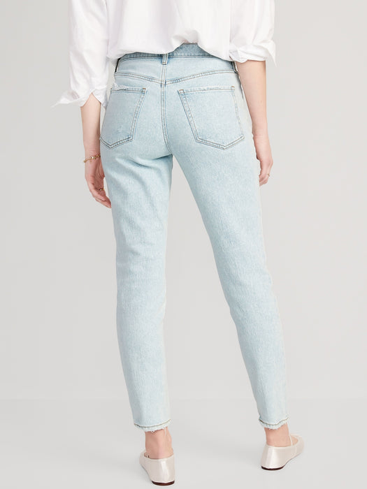 High-Waisted OG Straight Ankle Jeans for Women