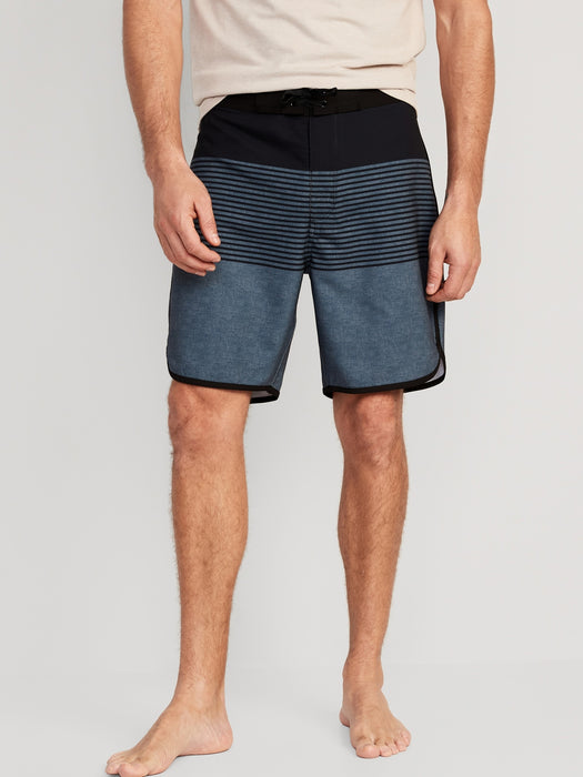 Printed Built-In Flex Board Shorts for Men -- 8-inch inseam