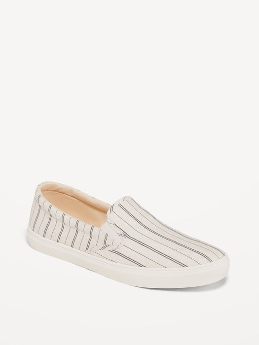 Canvas Slip-On Sneakers for Women