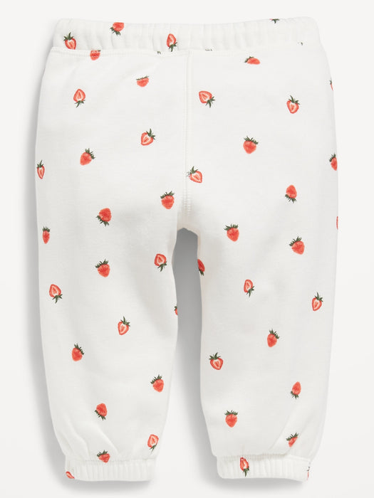 Unisex Printed Logo-Graphic Sweatpants for Baby