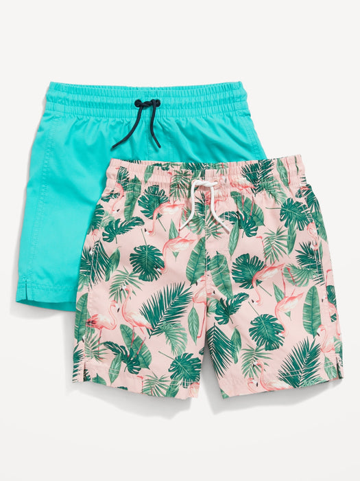 2-Pack Swim Trunks for Boys