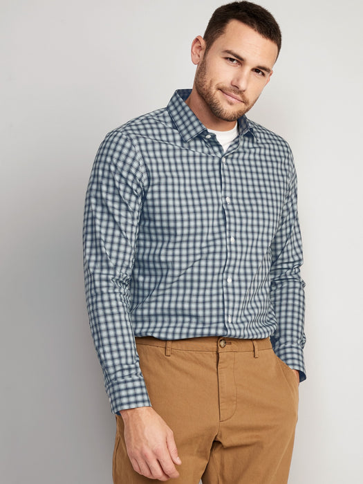 Slim-Fit Pro Signature Performance Dress Shirt for Men