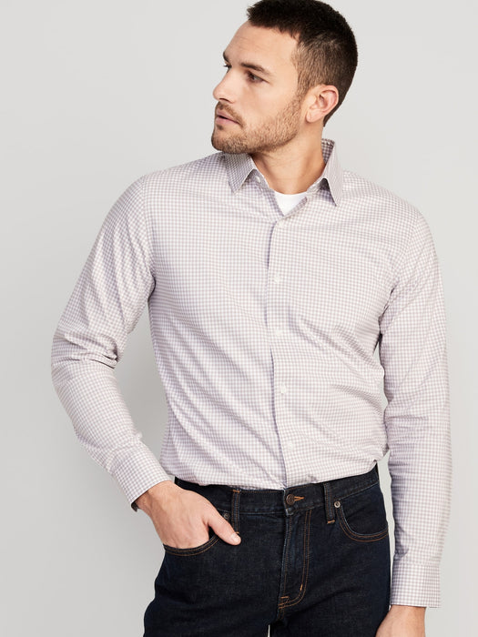 Slim-Fit Pro Signature Performance Dress Shirt for Men