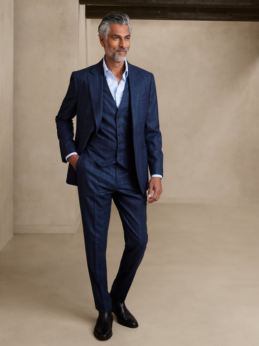 Perfect Italian Flannel Suit Vest