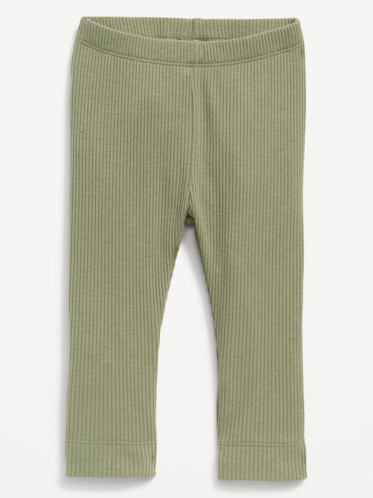 Unisex Rib-Knit Leggings for Baby
