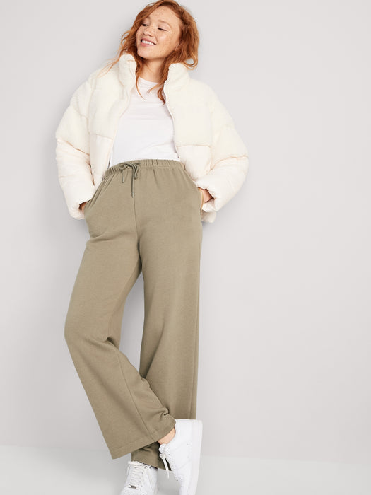 Extra High-Waisted Vintage Straight Lounge Sweatpants for Women