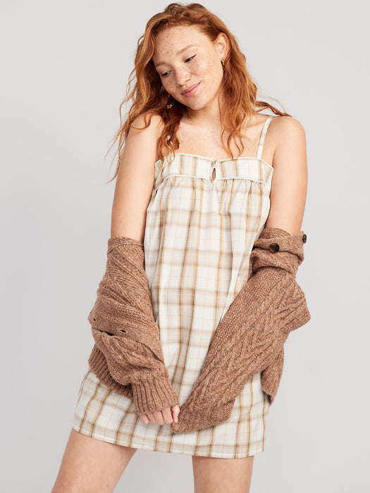 Printed Smocked Cami Nightgown for Women