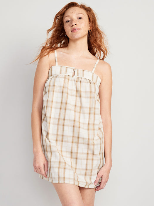 Printed Smocked Cami Nightgown for Women