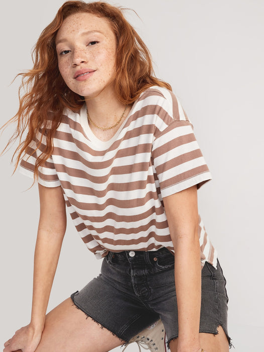 High-Waisted Button-Fly O.G. Straight Ripped Side-Slit Jean Shorts for Women -- 5-inch inseam