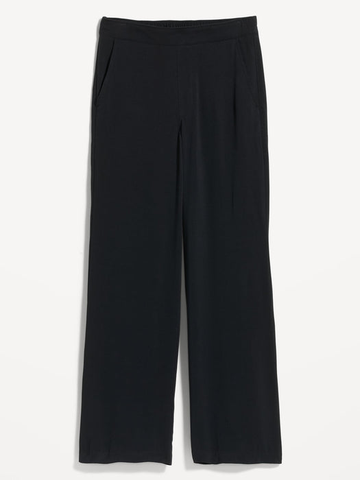 High-Waisted Playa Wide-Leg Pants