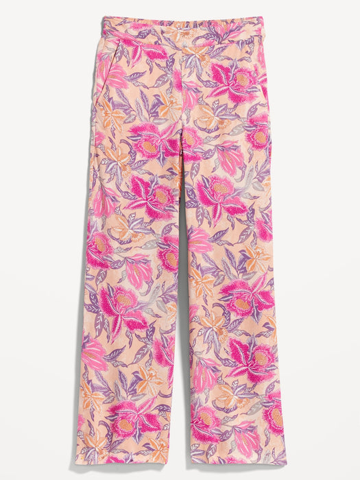 High-Waisted Playa Soft-Spun Wide-Leg Pants for Women