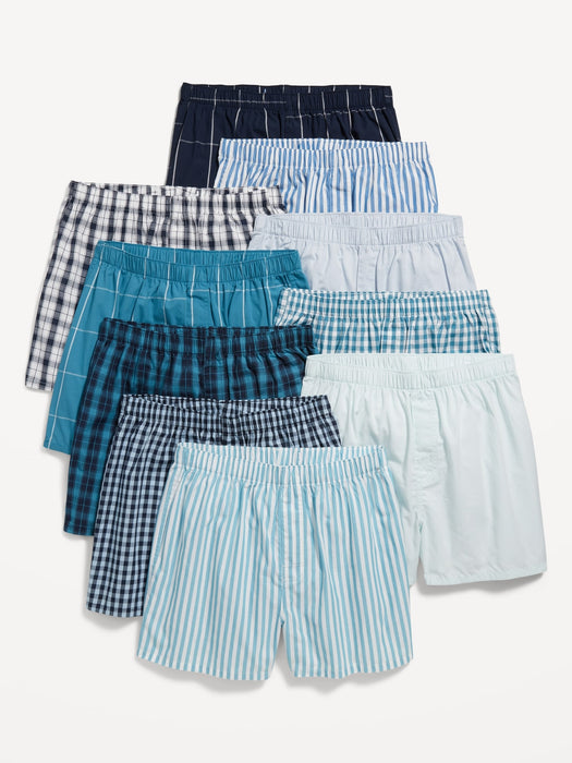 Soft-Washed Boxer Shorts 10-Pack for Men -- 3.75-inch inseam