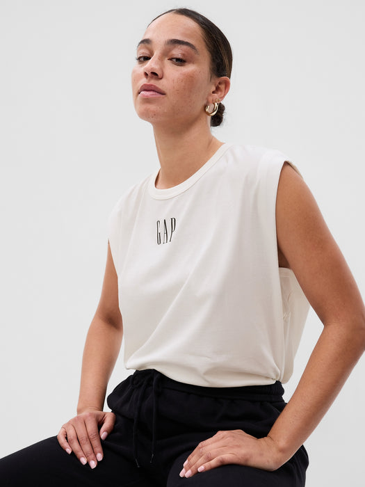 Gap Logo Muscle Sleeveless T-Shirt