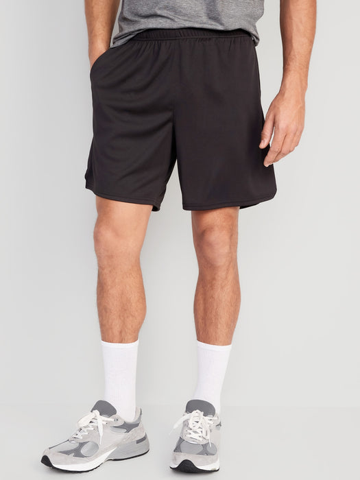 Go-Dry Mesh Basketball Shorts for Men -- 7-inch inseam
