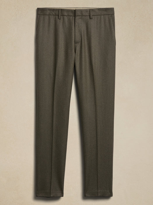 Tapered Perfect Flannel Dress Pant