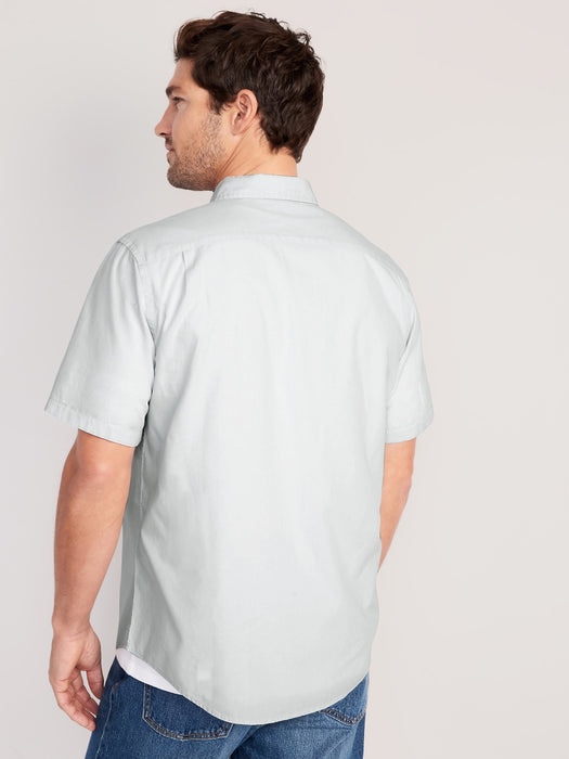 Regular-Fit Everyday Poplin Shirt for Men