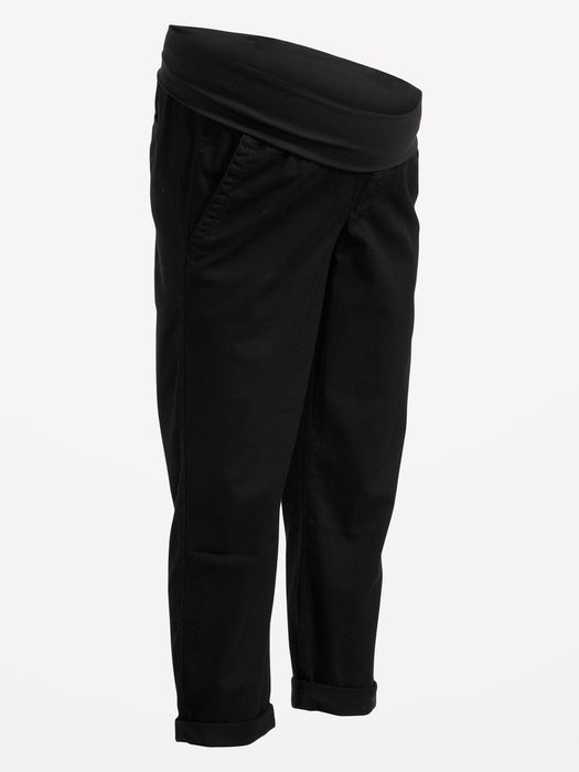 Maternity Rollover-Waist OGC Chino Pants